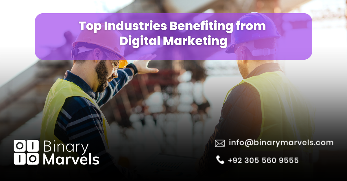 Top Industries Benefiting from Digital Marketing