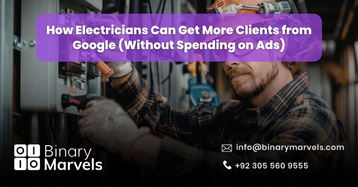 How Electricians Can Get More Clients from Google