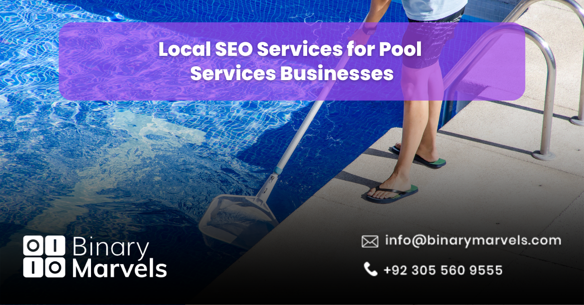 Local SEO Services for Pool Services Businesses