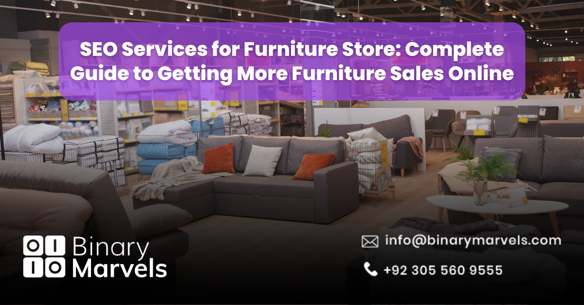SEO Services for Furniture Store
