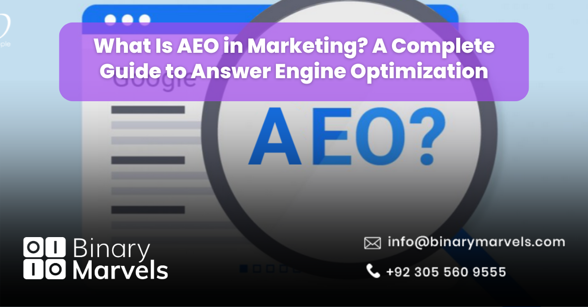 What Is AEO in Marketing