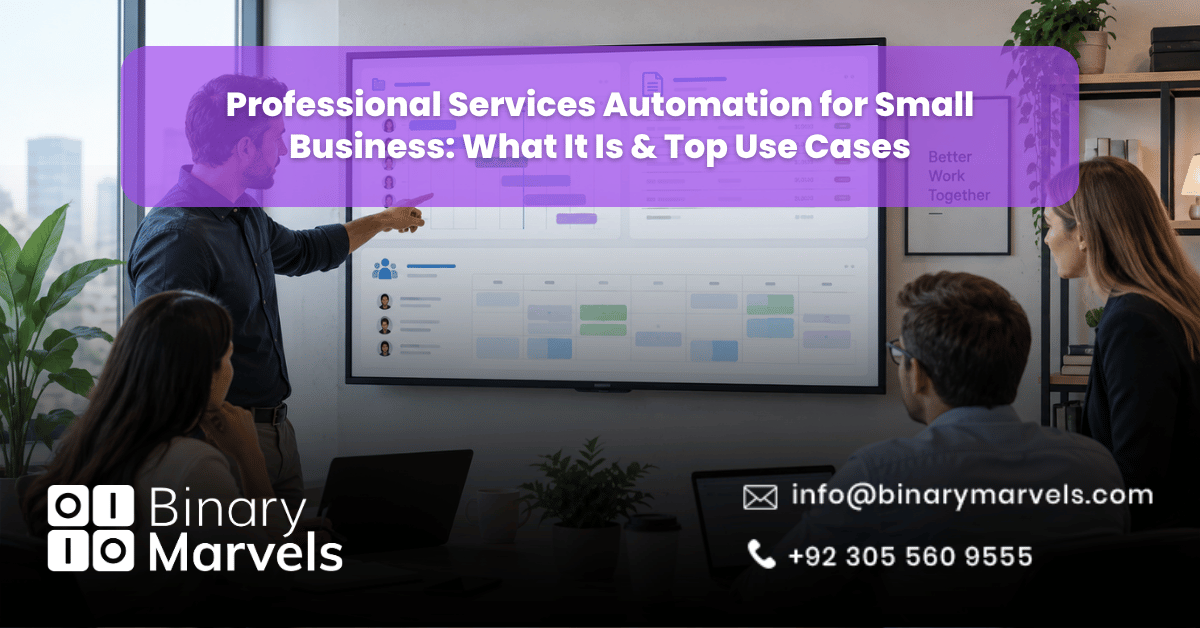 Professional Services Automation for Small Business