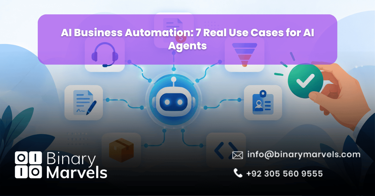 AI Business Automation - 7 Real Use Cases for AI Agents